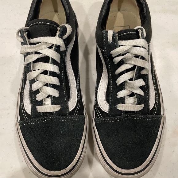 Vans Boys Off The Wall Black Casual Shoes Sneakers Men Size 5/ Women’s 6.5 - Picture 3 of 6